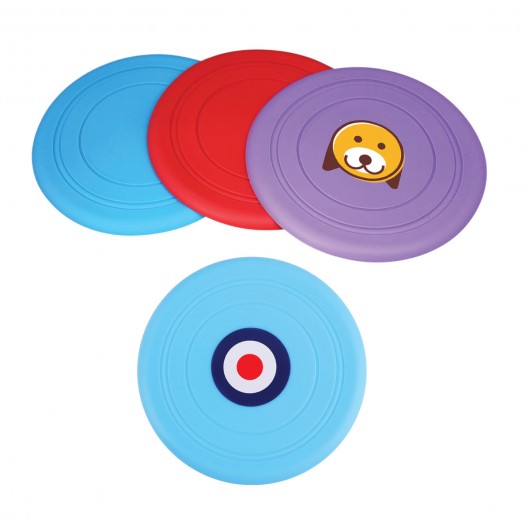 Silicone Frisbees printed